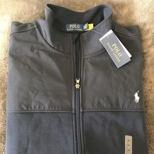 Polo Ralph Lauren Nylon Mix Half Zip Sweat